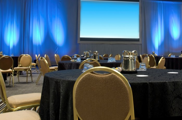 Conference Room with Presentation Screen