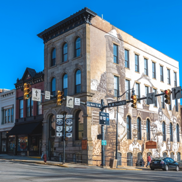 In Wilmington, Ohio, art stretches across entire building walls, transforming downtown into an open-air gallery of community, history and creativity.