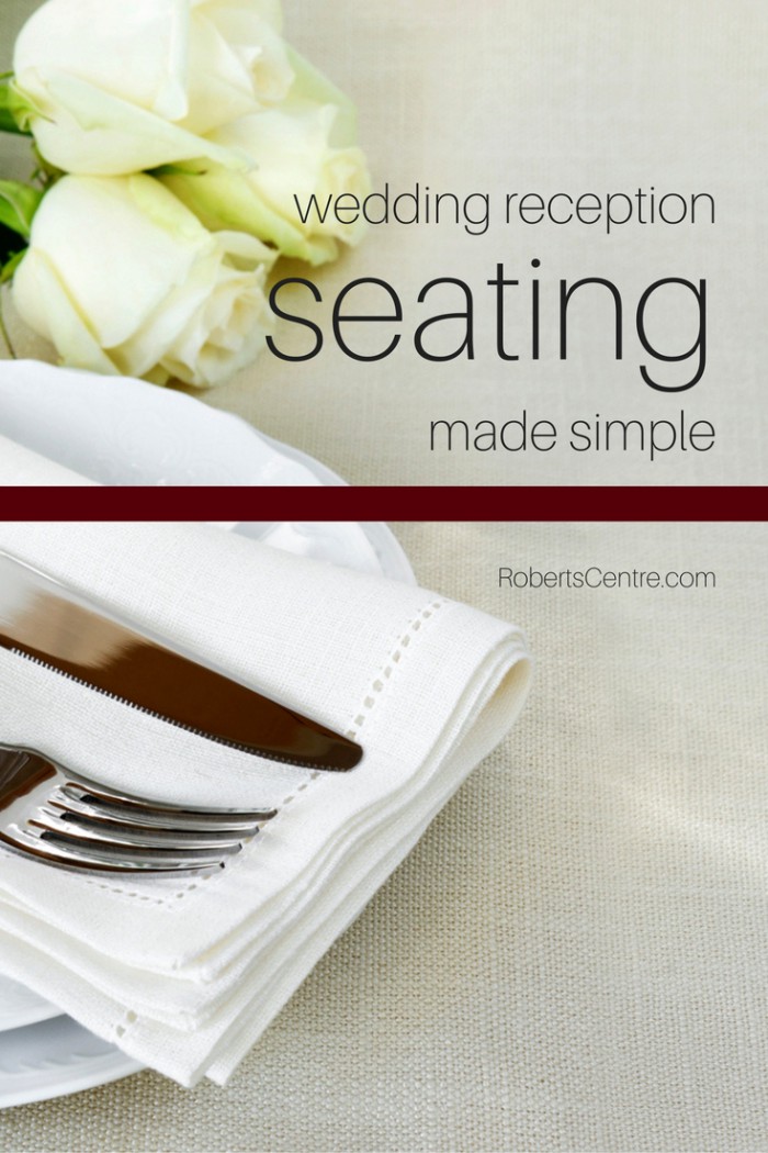 wedding reception seating