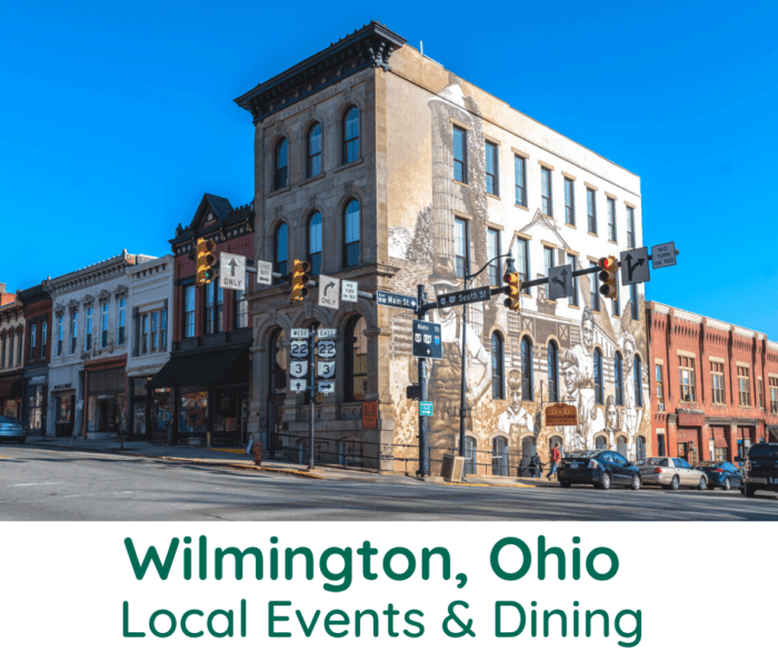 Wilmington Ohio Events and Dining