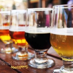 NEW CRAFT BREWS AT MAX AND ERMAS